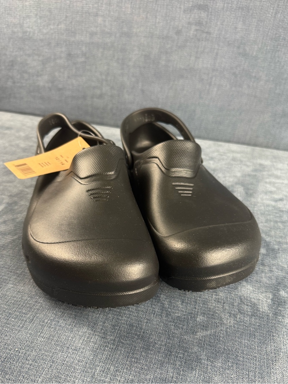 Shoes For Crews Zinc Unisex Slip Resistant Work Clogs Black Mens SZ 12 Women 14